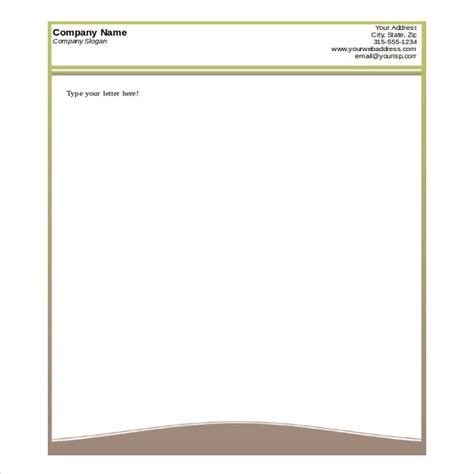 letterhead in word format free download|editable letterhead in word.